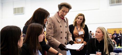 HRH The Princess Royal at the launch of My Skills My Launch, 2019