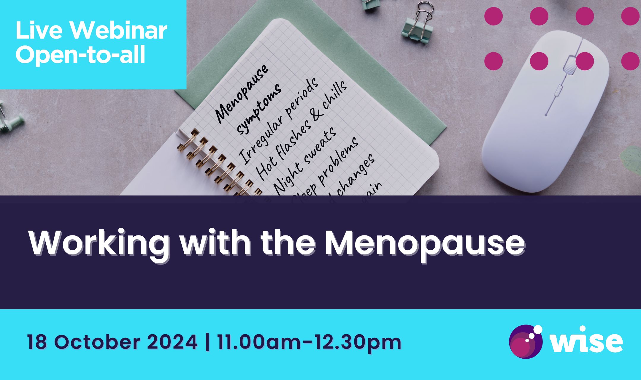 Working with the menopause